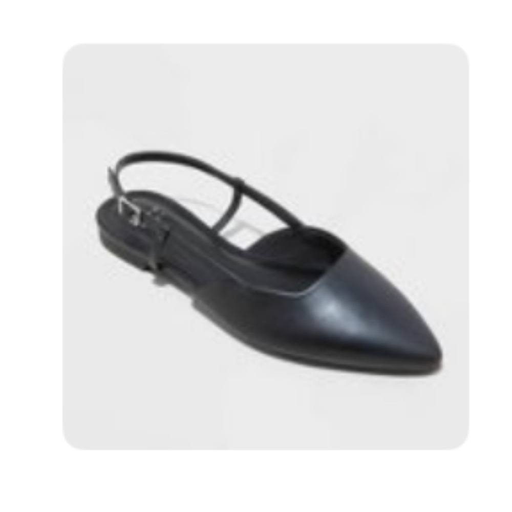 Women's Emerson Slingback Flats Size 7 - A New Day
